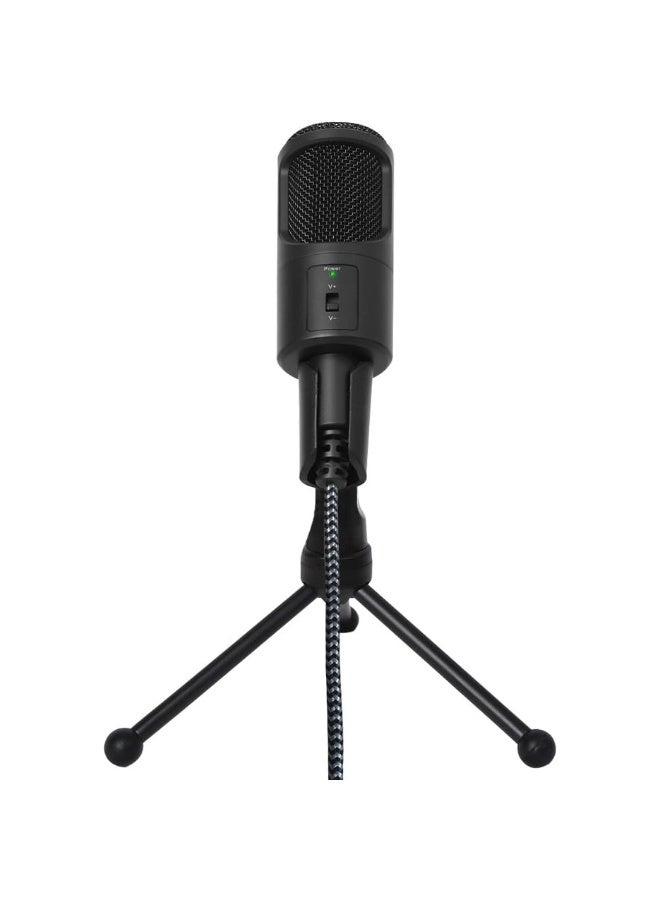 USB Condenser Podcast Microphone, with Foldable Tripod Mute Switch - Image 1